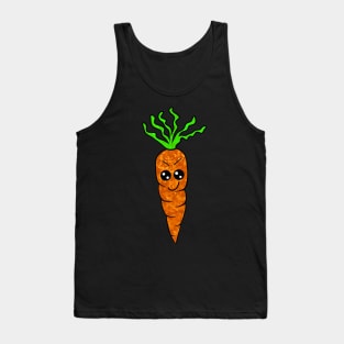 CUTE Carrot Art Cool Vegetables Tank Top